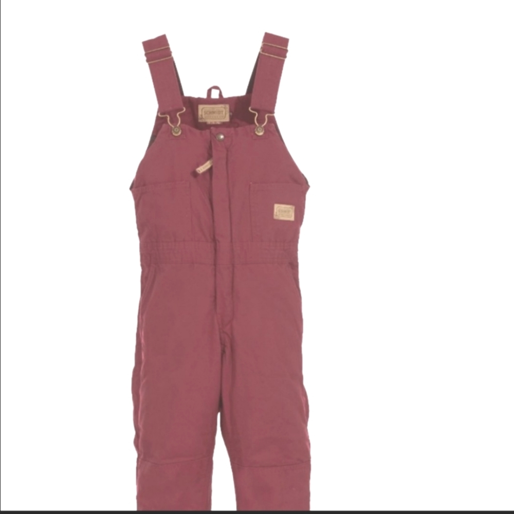 Women's Burgundy Overalls